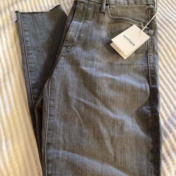 MOTHER The Looker Ankle Fray Jeans Sz 30 Ret: $248 - Picture 9 of 10